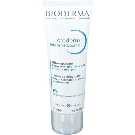Bioderma Atoderm Intensive Face & Body Balm for Very Dry Eczema Prone Itchy Skin 75ml