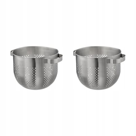 2x Merkloos Vergiet RVS 22 cm - Modern Design