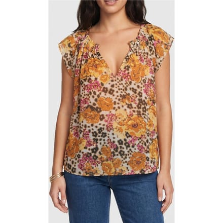 BA&SH Top Druby Ocre Maat: M | Blouses Outlet | Dames | Oranje