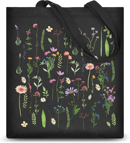 Grote Canvas Shopper Tas - Esthetisch & Herbruikbaar - Katoenen Boodschappentas