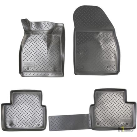 Tapis De Sol En Caoutchouc TPE - NORM Liners - Opel Insignia A - Antidérapant - Résistant - Facile à nettoyer