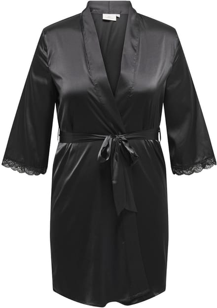 ONLY ochtendjas kimono satijn