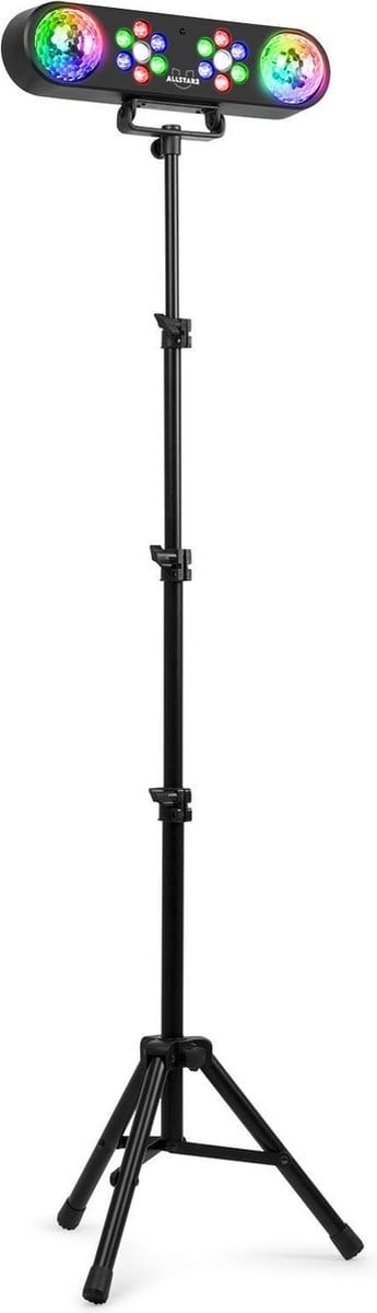 Discolamp kinderen - Fuzzix AllStar2 - Discolamp met afstandsbediening, 20 LED's en statief