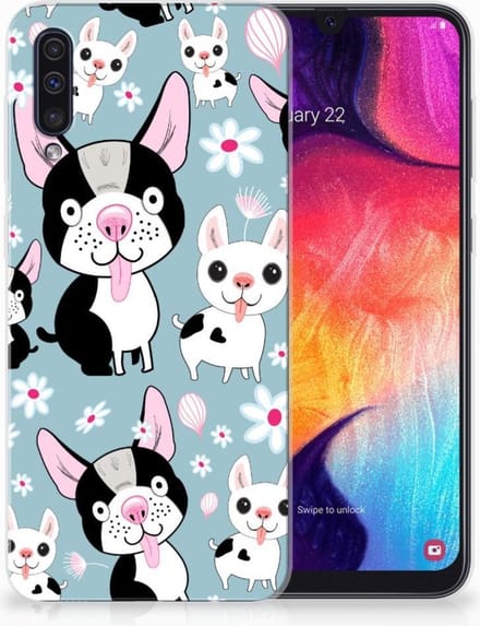 Samsung Galaxy A50 TPU Hoesje Hondjes