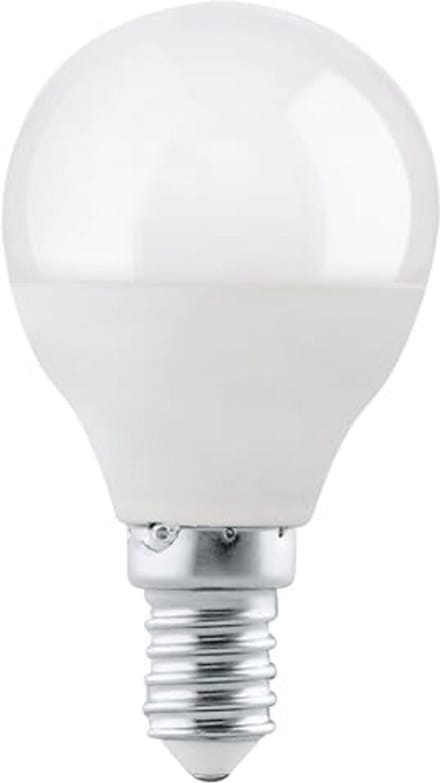 LED lamp E14, druppelvorm 5 Watt, warm wit licht 3000 Kelvin, energiezuinig