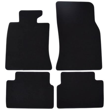 Tapis de sol - Mini Cooper - 2006-2010 - 4 pièces - Velours - Antidérapant - Renforcé