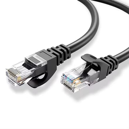 Internetkabel - 10 meter - CAT7 - Ethernet kabel - Netwerkkabel - Zwart - UTP kabel - RJ45 - UTP kabel