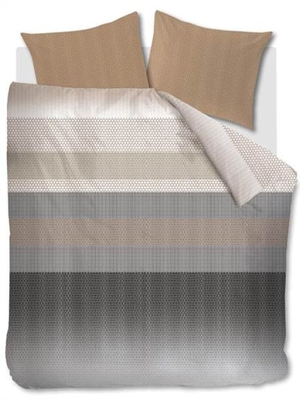 Beddinghouse Leo Dekbedovertrek - Lits-jumeaux - 240x200/220 cm - Sand