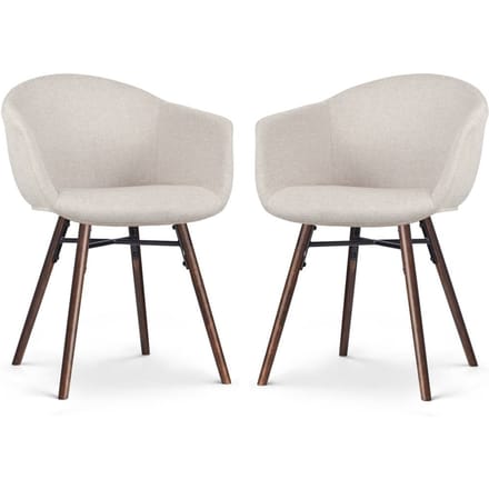 Set van 2 eetkamerstoelen Nena-Otis | Nolon
