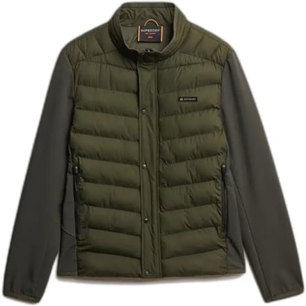 Superdry Storm Popper Softshelljas heren Donkergroen L