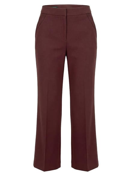 Enkellange broek Van Fadenmeister Berlin rood