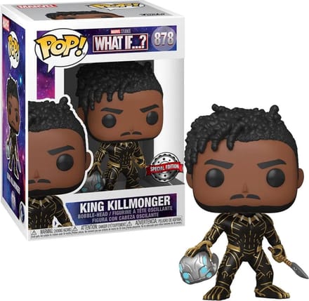 Funko Pop! What If…? - King Killmonger #878 US Exclusive