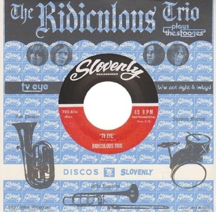 The Ridiculous Trio - TV Eye (7" Single)