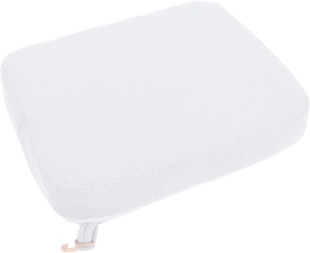 Douche Stoel Kussen - Badkamer Comfort - Veilig Zitten - Ademend Ontwerp - 41x33cm - Wit