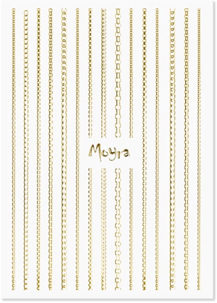 Moyra Nailart Strip Chain 01 Gold