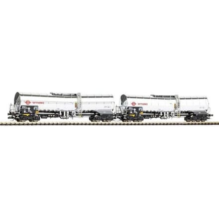 PIKO 47683 TT set van 2 chemicaliënketelwagens Ermewa VI.