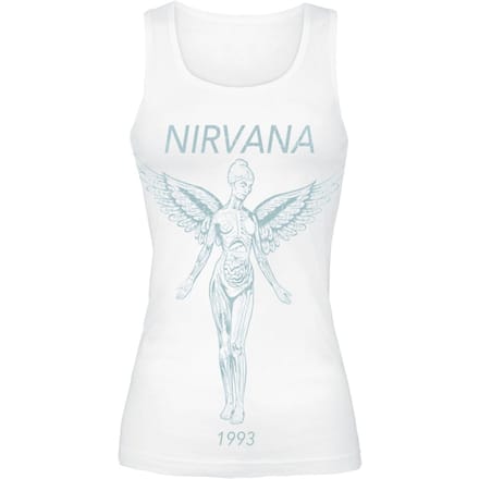 Nirvana Top - Angel - S tot XXL - voor Vrouwen - wit