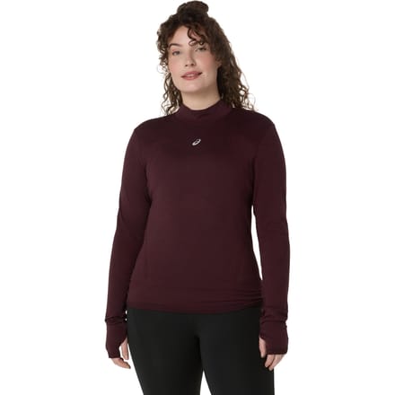 ASICS Road Winter Seamless  Hardloopshirt Dames