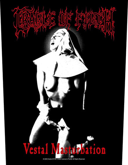 Cradle of Filth - Vestal Masturbation - Rugpatch