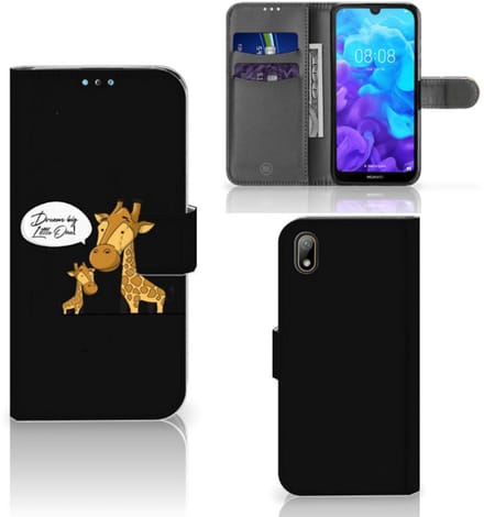 Huawei Y5 (2019) Leuk Hoesje Giraffe