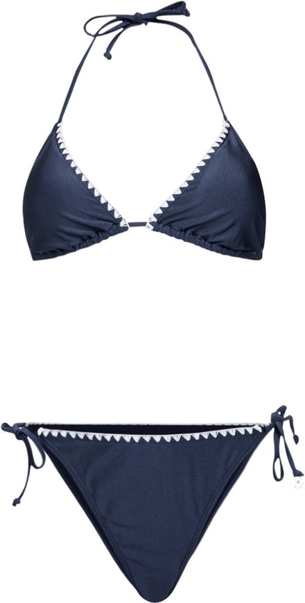 Brunotti - Mahlia-Shine - Bikini Indigo Blue - Triangle Bikini Set - Small Coverage - 42