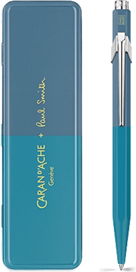 Caran d’Ache L.E. 849 Paul Smith edition 4 balpen Green/Navy