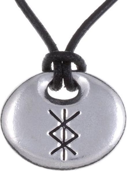 St Justin Bescherming Bind runes (RN42)