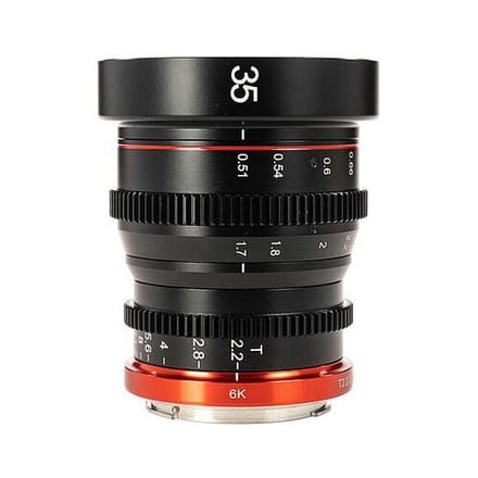 Meike MK 35mm T2.2  Canon RF-vatting