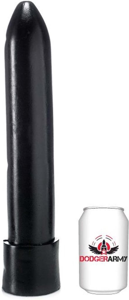 Gangbangster - Antitank - Extreme Dildo - 33 x 6,5 cm - PVC - Zwart