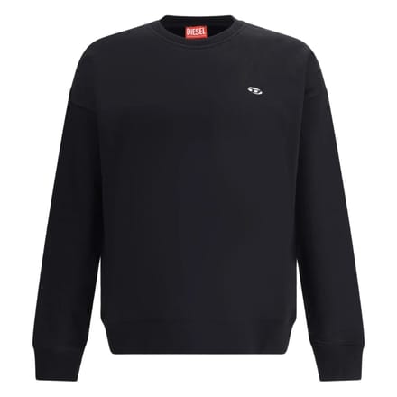 Diesel Small Logo Zwart Sweatshirt
