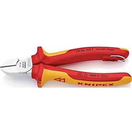 Zijsnijders L.160mm w.oog 2K-sleeve KNIPEX