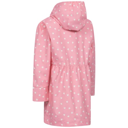 Trespass Meisjes Hester Waterdichte Jas (Babyroze)