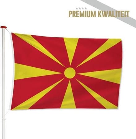 Macedonische Vlag Macedonië 40x60cm