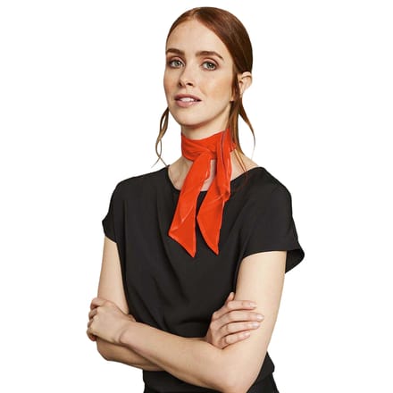 Premier Dames/vrouwenwerk Chiffon Formele Sjaal (Oranje)