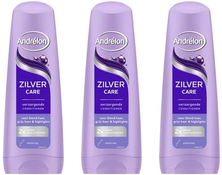 Andrélon Conditioner Zilver Care - 3 x 200 ml
