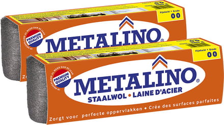 Metalino staalwol 00 - 2 x 200 gram