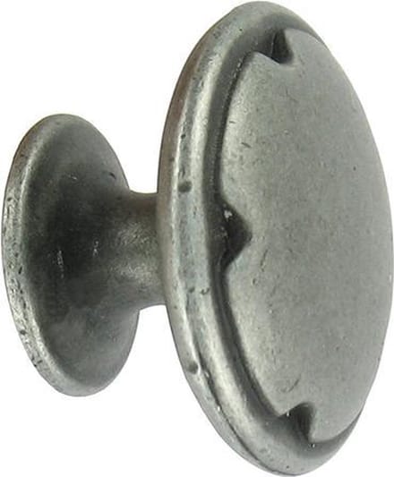 AVENUE meubelknop Bouclier tin rond Ø 33mm | DONKERGRIJS