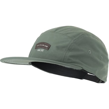 AGU Cycling Club - Fietscap - 5 panelen cap - Casual sport cap - Verstelbare klipsluiting - Ventilatie - Gerecycled polyester - Donkergroen - S-M