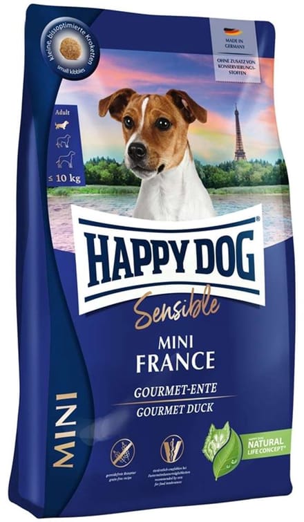 Happy Dog - Verstandige Mini Frankrijk - 800g