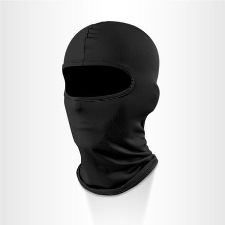 KG Zwarte BDSM Hoofdmasker Lycra Balaclava Cap