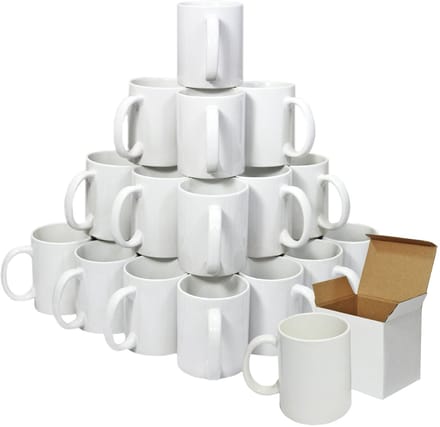 Sublimatiemokken - 1440 stuks - 325 ml - incl. geschenkdozen