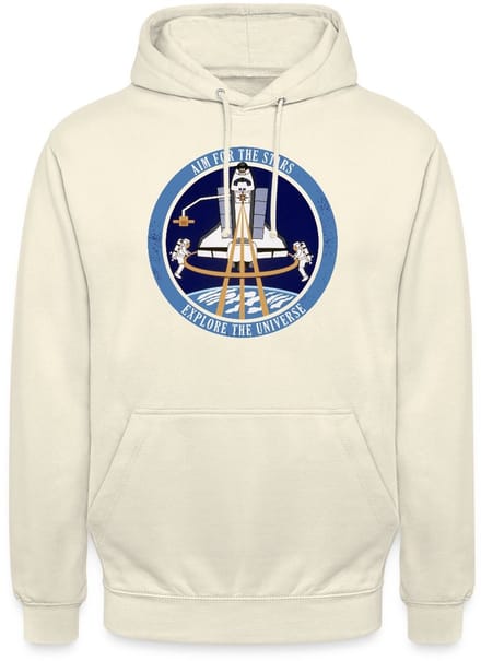 NASA Aim For The Stars Hoodie Unisex