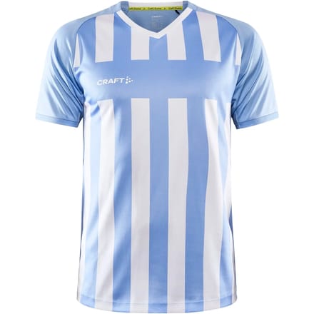 Craft Progress 2.0 Stripe Shirt Korte Mouw Heren - Hemelsblauw / Wit | Maat: M