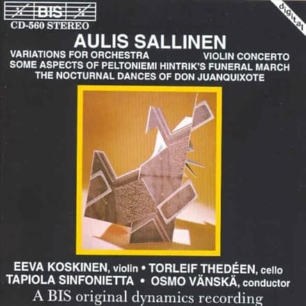 Torleif Thedéen, Eeva Koskinen, Tapiola Sinfonietta, Osmo Vänskä - Sallinen: Variations For Orchestra (CD)