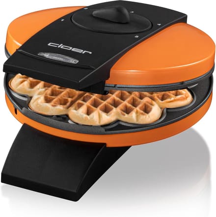 Wafelijzer voor Hartwafels - 930W, 15,5 cm, Traploos Instelbare Bruiningsgraad