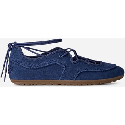 UGG® Quill Ballet Trainer in High-Voltage Blue, Size 7.5, Polyester