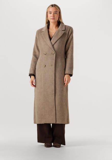 Notre-V Nv-gisella Jassen Dames - Winterjas - Zand - Maat S