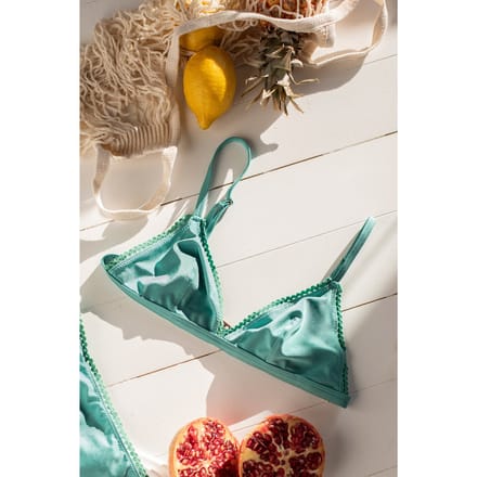 Louise Misha Bikini - Top Carlie Emerald Größe: XL | Bikinis Outlet | Damen | Grün