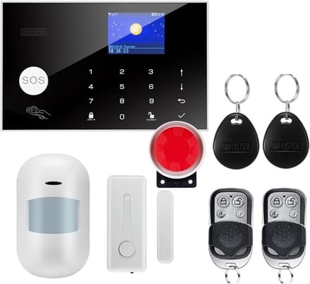 Slim Alarmsysteem - Huisbeveiliging - Veiligheid Thuis - App Bediening - 1 Stuks - Wit
