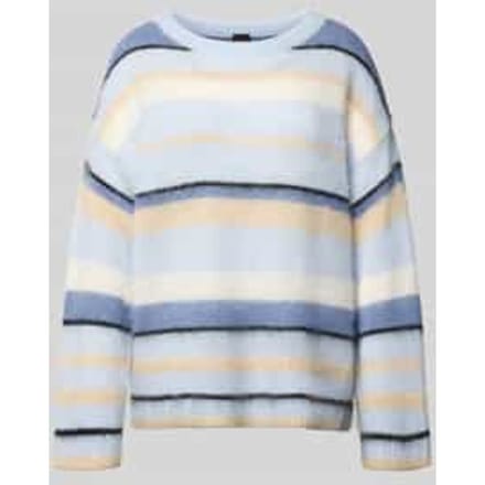 Oversized gebreide pullover met mix van wol en alpaca model 'C_FOSSET'